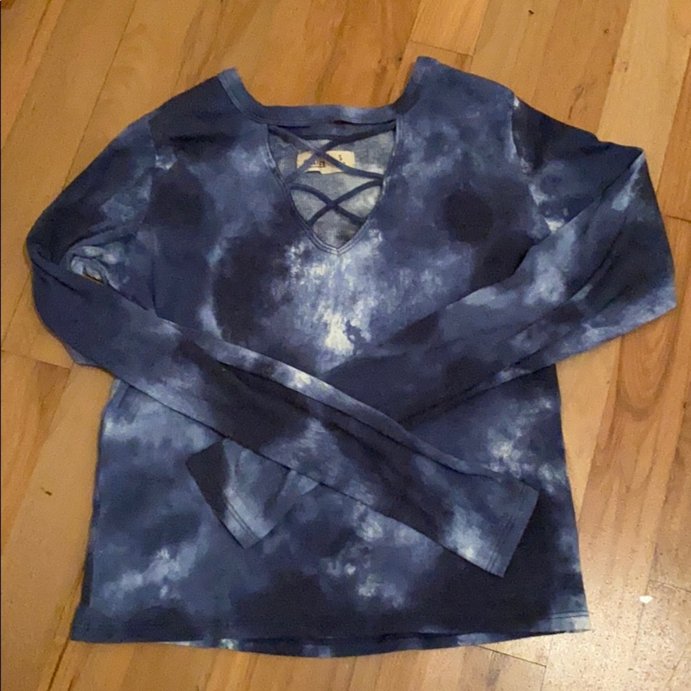 Hollister Tie-Dye Long Sleeve Shirt